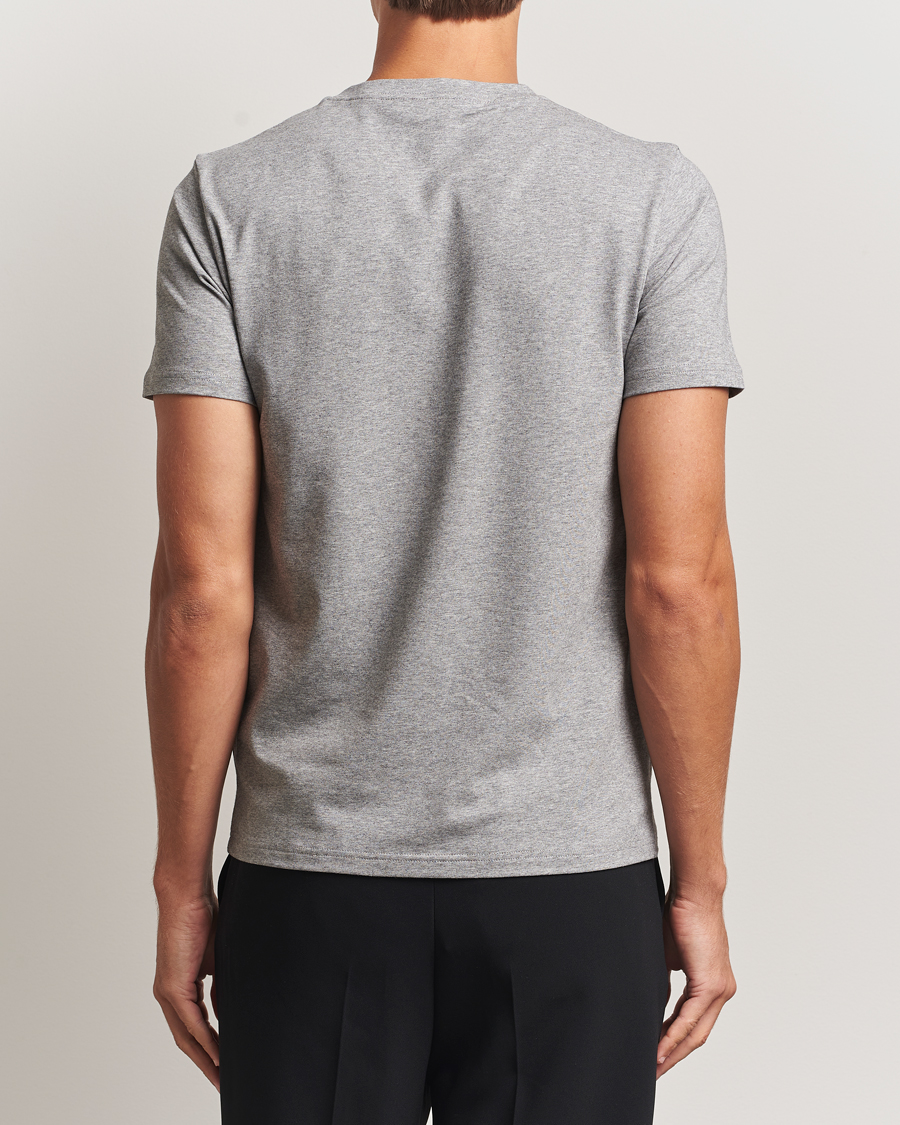 Herren | T-Shirts | Filippa K | Soft Lycra T-Shirt Mid Grey Melange