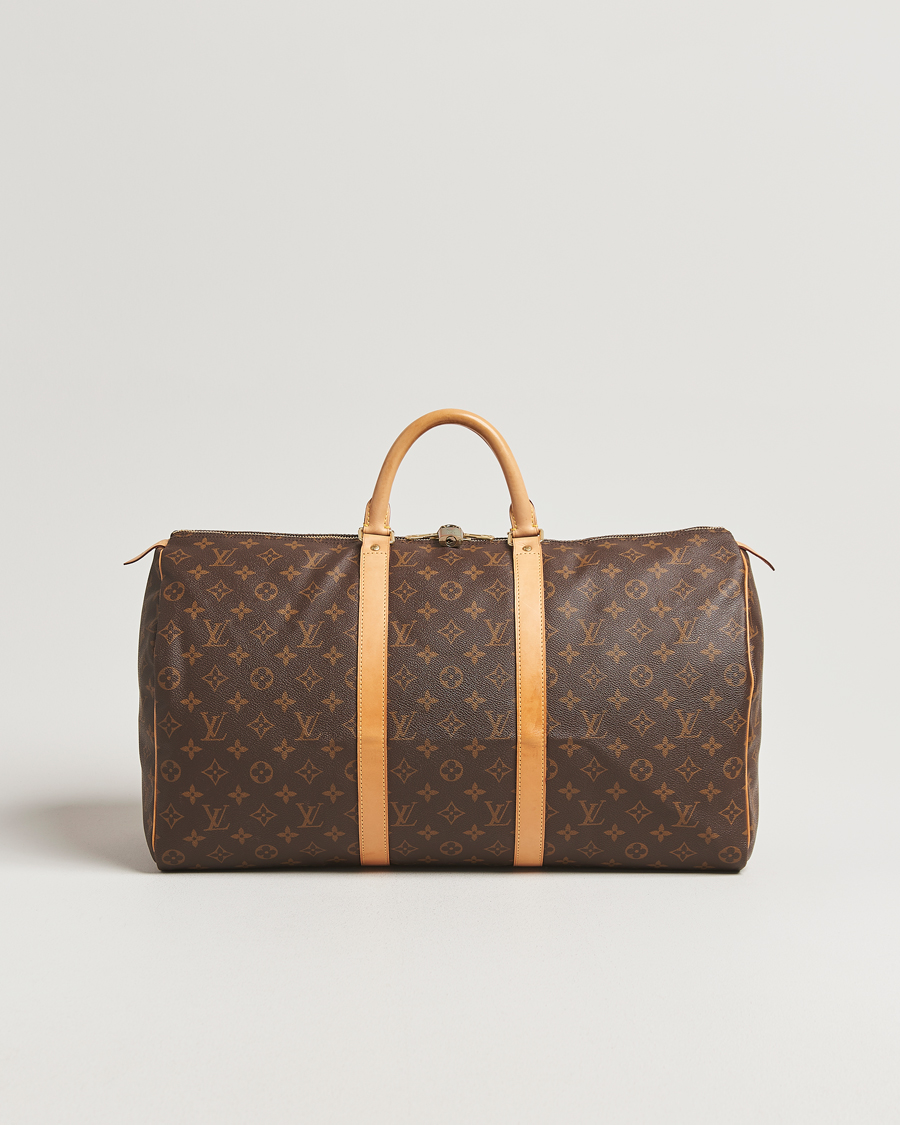 Herren | Pre-Owned & Vintage Bags | Louis Vuitton Pre-Owned | Keepall 50 Monogram