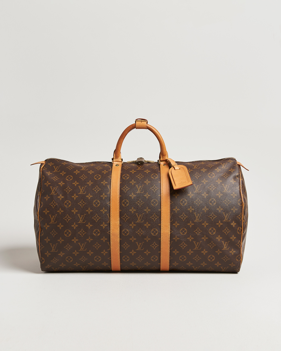 Herren | Louis Vuitton Pre-Owned Keepall 55 Monogram | Louis Vuitton Pre-Owned | Keepall 55 Monogram