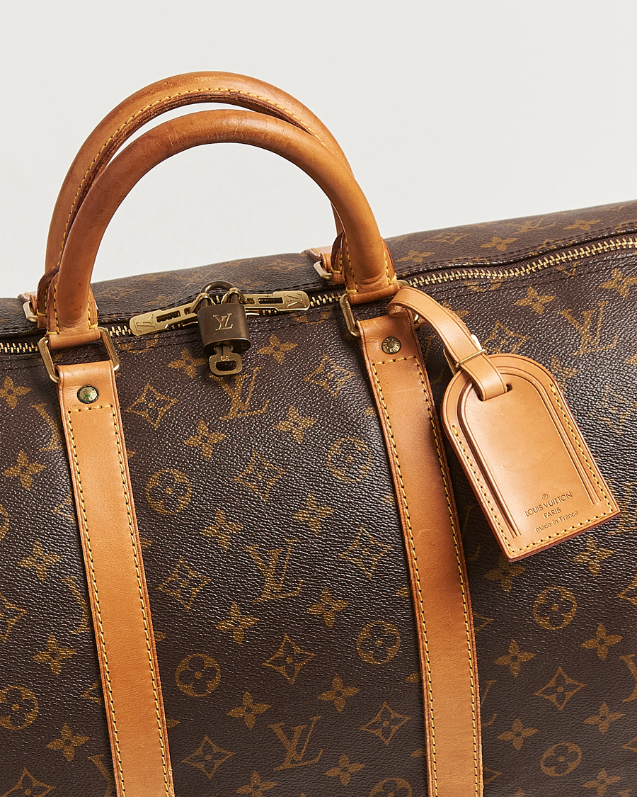Herren | Louis Vuitton Pre-Owned Keepall 55 Monogram | Louis Vuitton Pre-Owned | Keepall 55 Monogram