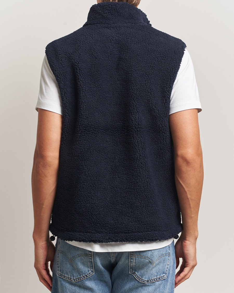 Herren | Jacken | A Day's March | Ajo Pile Vest Navy