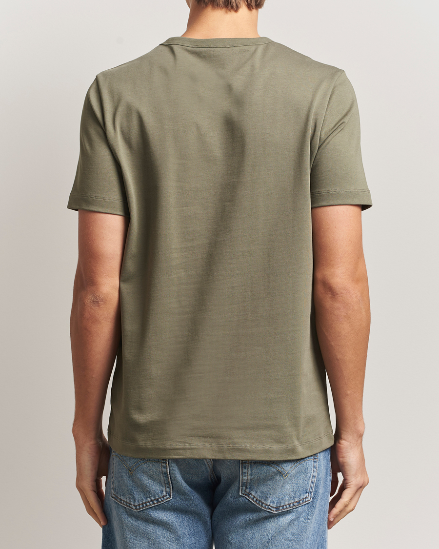 Herren | T-Shirts | A Day's March | Heavyweight T-Shirt Smoke Olive