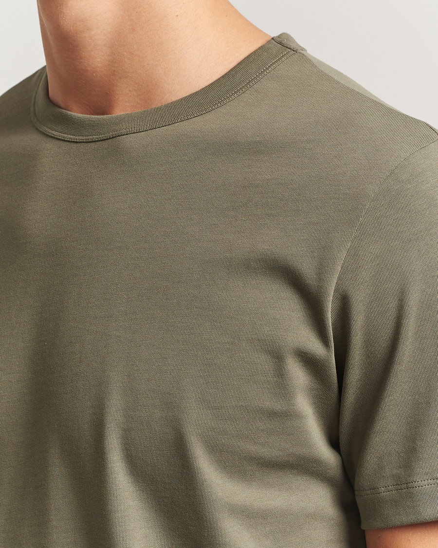 Herren | T-Shirts | A Day's March | Heavyweight T-Shirt Smoke Olive