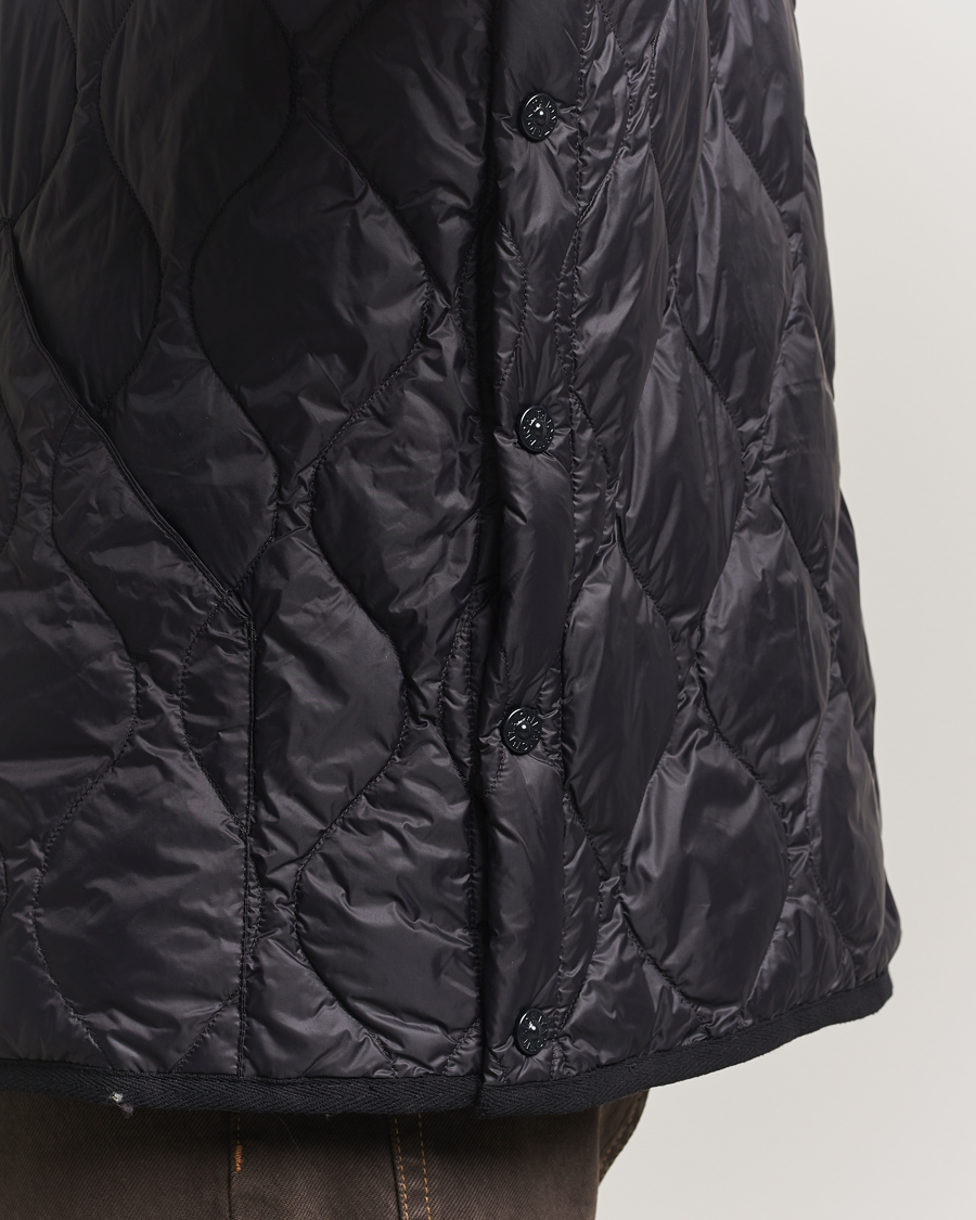 Herren | Jacken | TAION | Military Crew Neck Down Vest Black