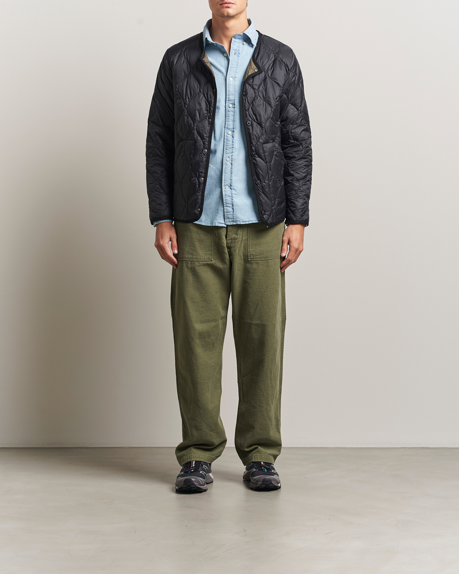 Herren | Jacken | TAION | Military Crew Neck Down Jacket Black