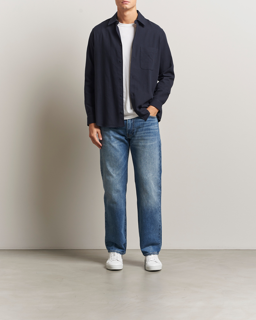 Herren | Hemden | Samsøe Samsøe | Damon Overshirt Salute Navy