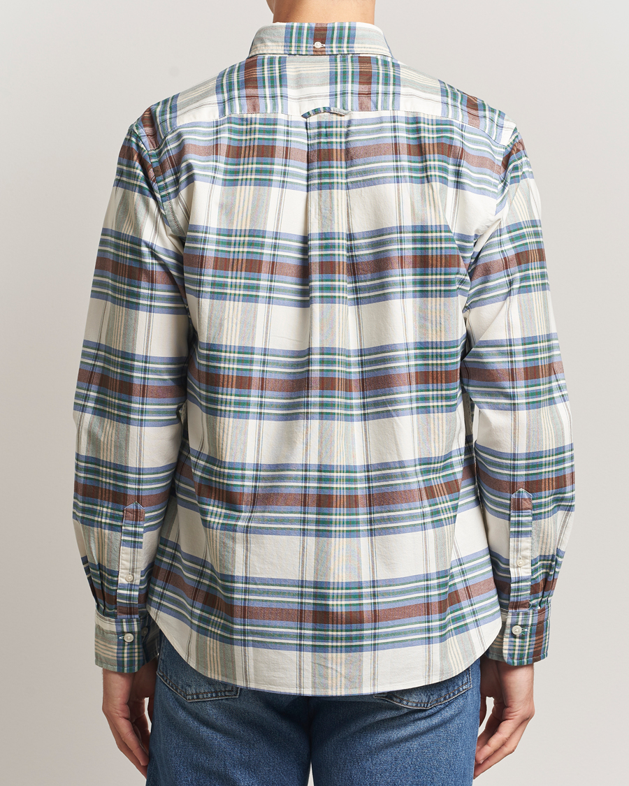 Herren | Hemden | Gant | Regular Fit Oxford Checked Shirt Woody Green
