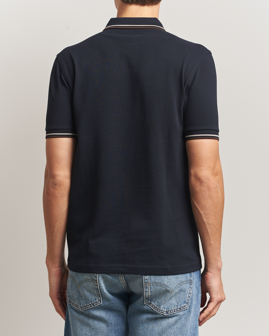 Herren | Poloshirts | Fred Perry | Twin Tipped Shirt Navy
