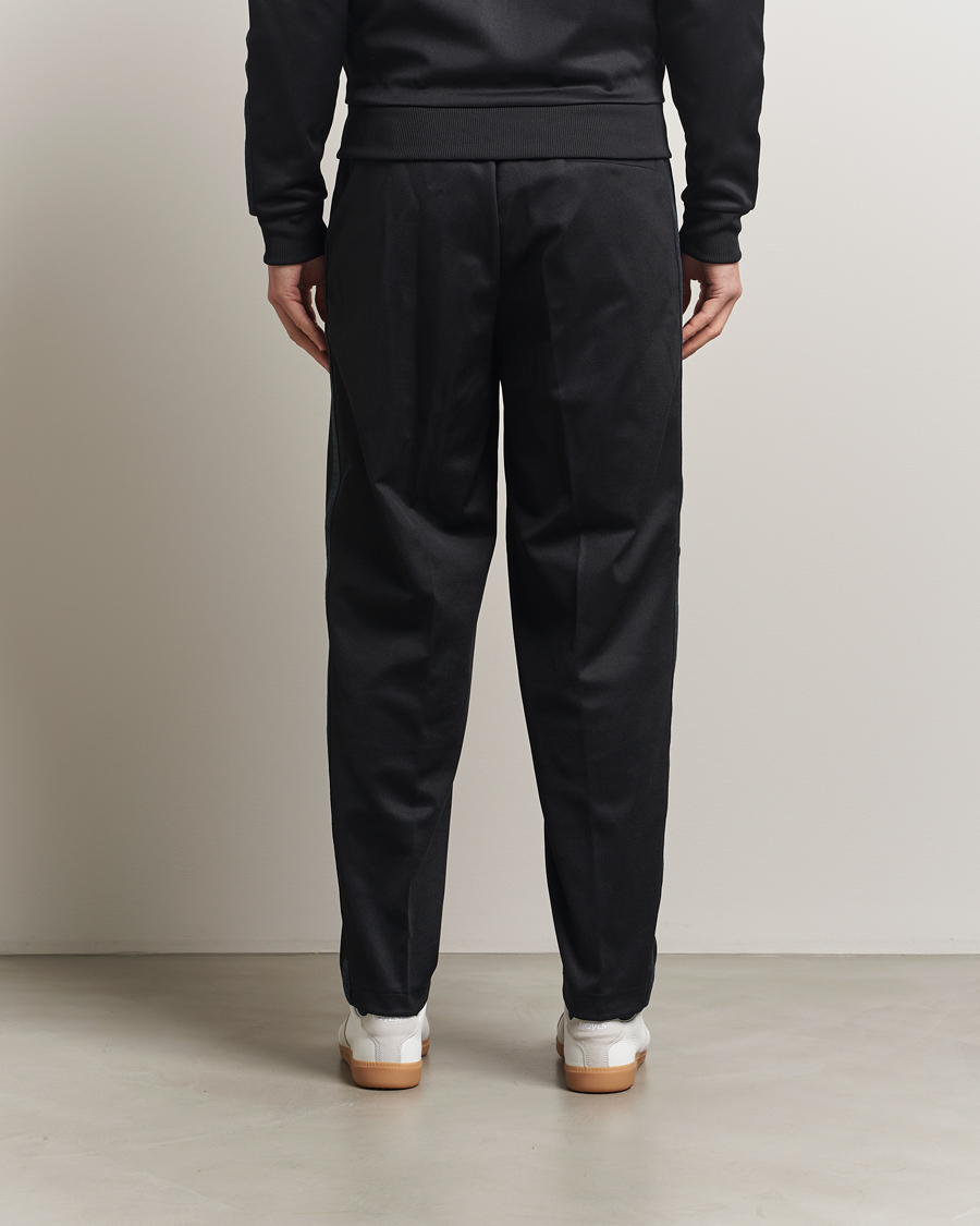 Herren | Hosen | Fred Perry | Blackwatch Tartan Taped Track Pants Black