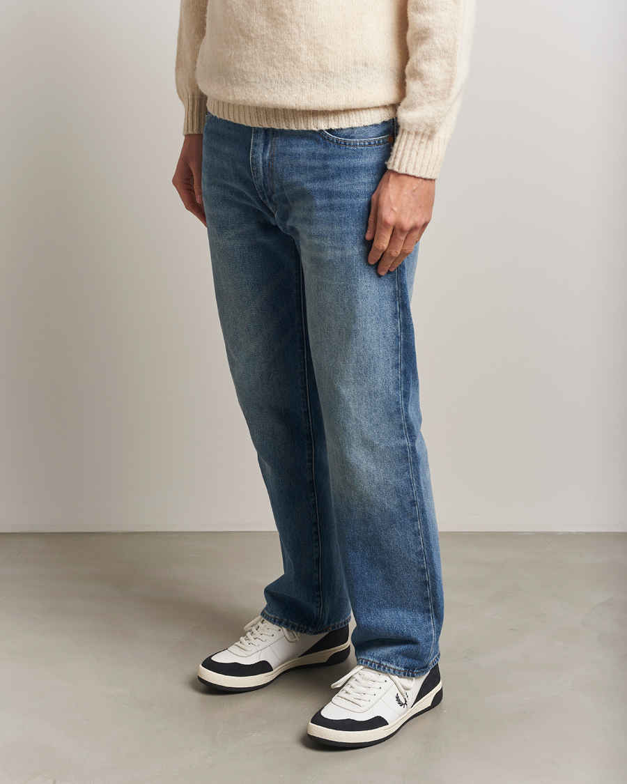 Herren | Sneaker | Fred Perry | B11 Leather/Suede Sneaker Snow White/Navy