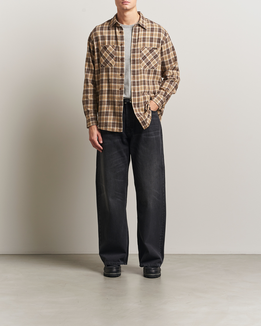 Herren | Hemden | Nudie Jeans | Loud Larry Jeans Black Storm