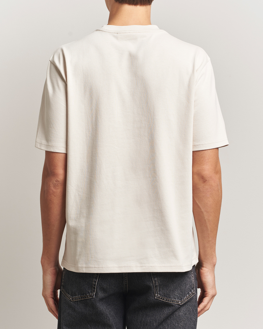 Herren | T-Shirts | J.Lindeberg | Hale Printed Crew Neck T-Shirt Moonbeam