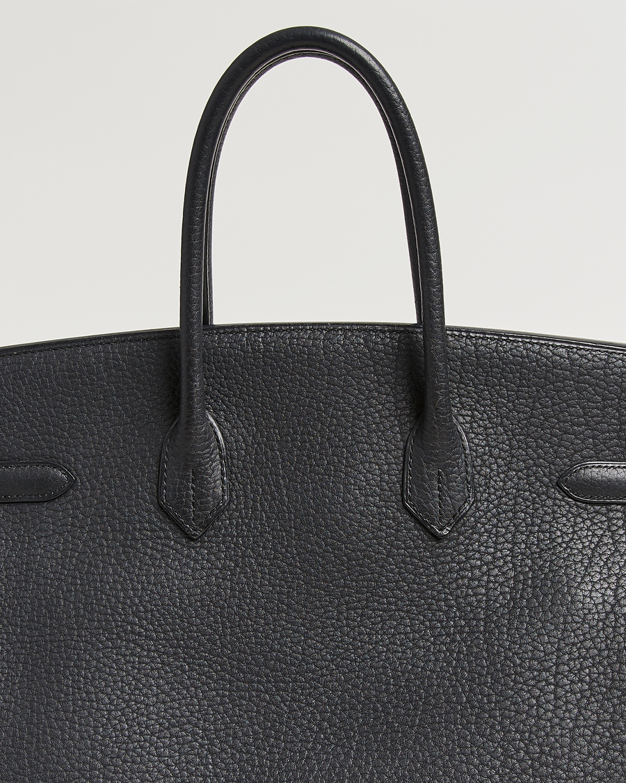 Herren | Pre-Owned & Vintage Bags | Hermès Pre-Owned | Birkin 35 Fjord Leather Black