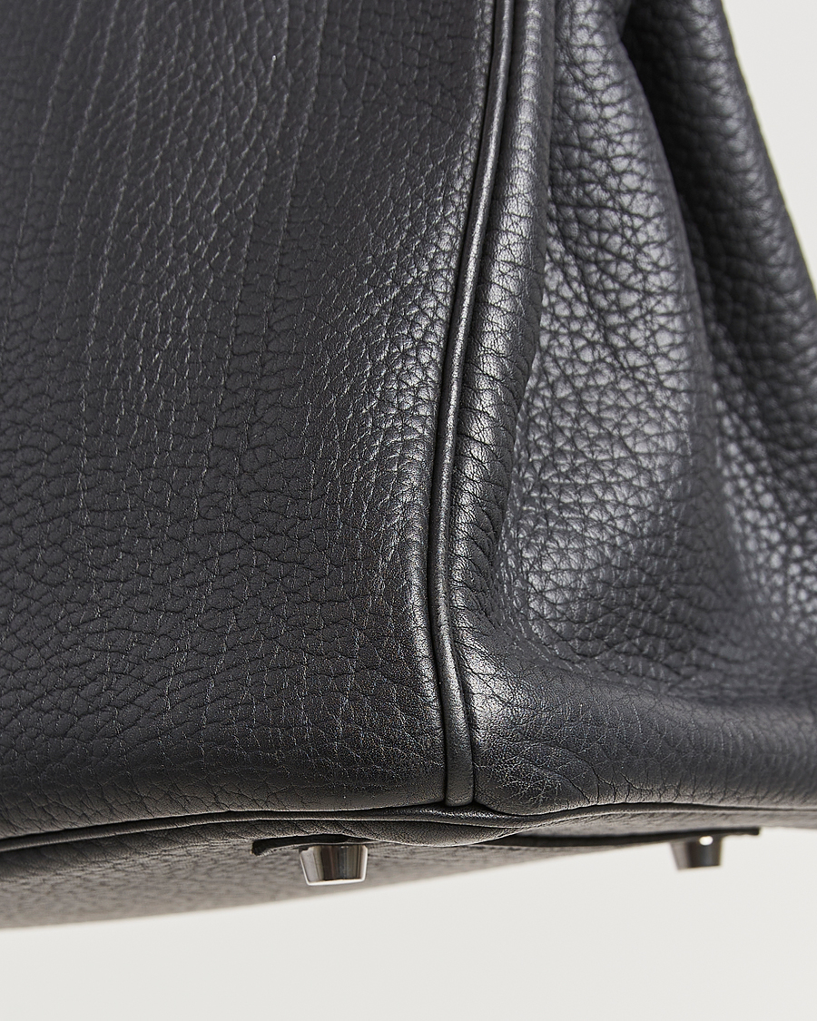 Herren | Pre-Owned & Vintage Bags | Hermès Pre-Owned | Birkin 35 Fjord Leather Black