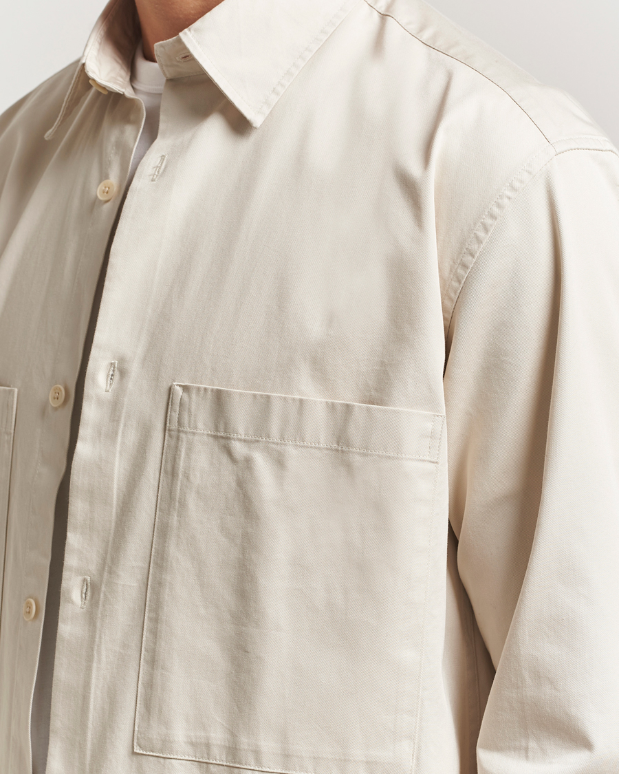 Herren | Hemden | NN07 | Freddy Tencel Workwear Shirt Ivory
