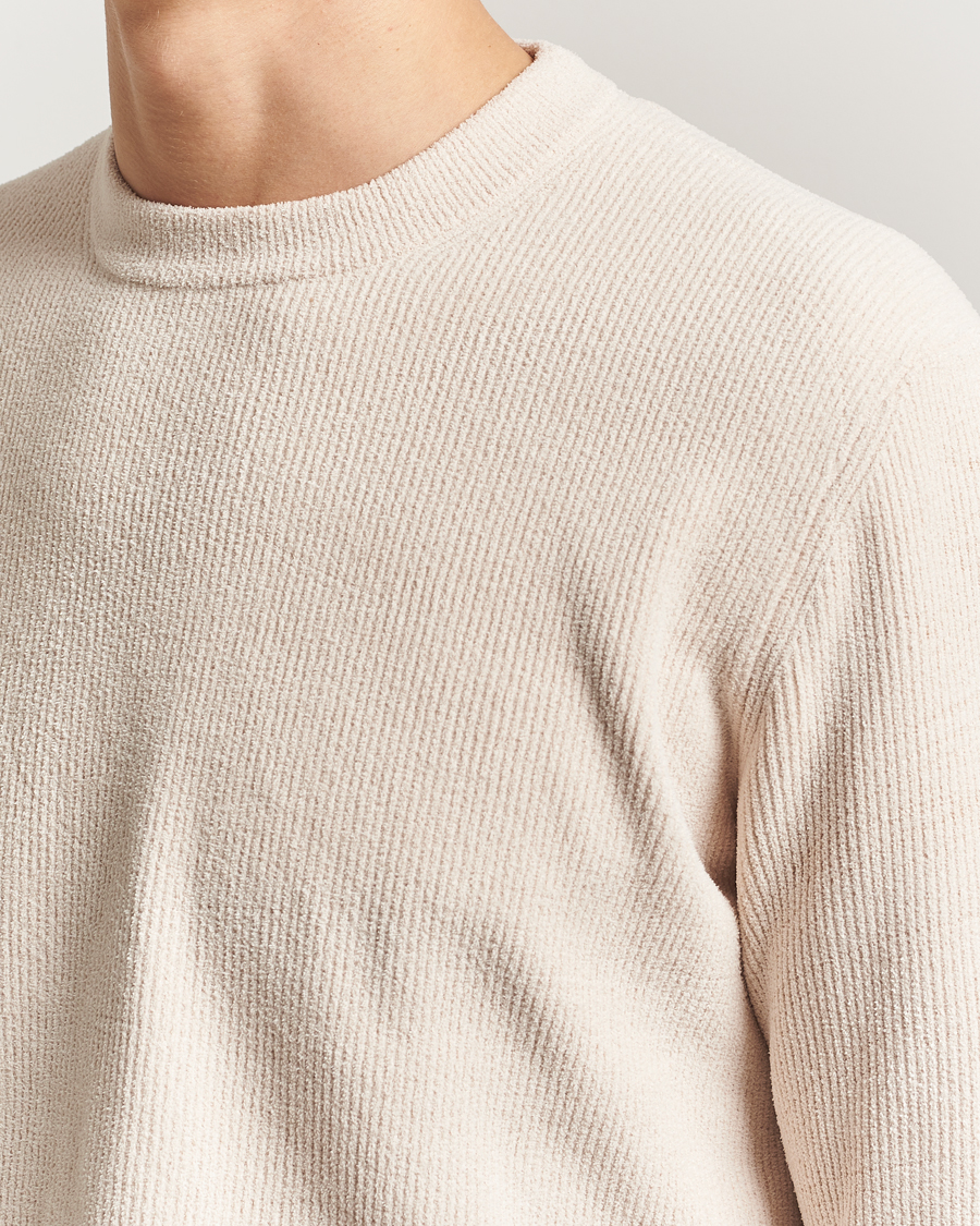 Herren | Pullover | NN07 | Danny Rib Knitted Crew Neck Ivory