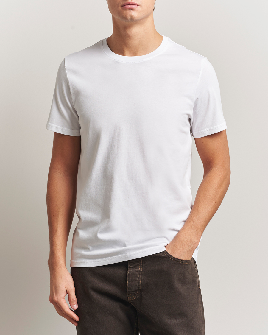 Herren | T-Shirts | NN07 | Percy Crew Neck T-Shirt White