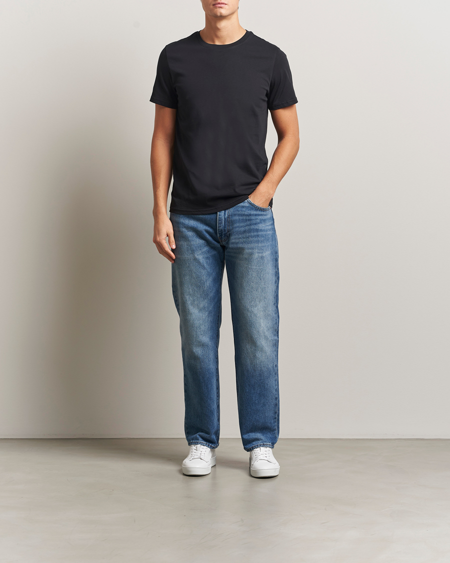 Herren | T-Shirts | NN07 | Percy Crew Neck T-Shirt Black