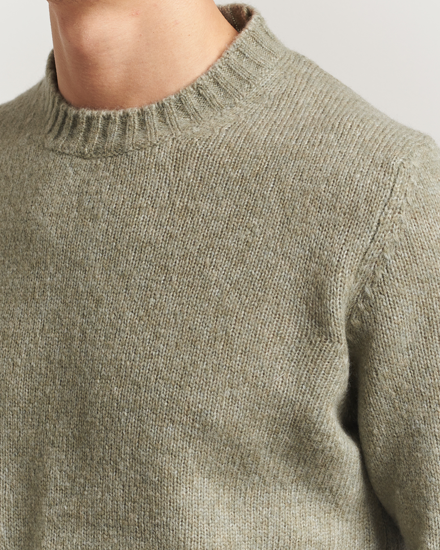 Herren | Pullover | NN07 | Lee Wool Knitted Sweater Valley Green