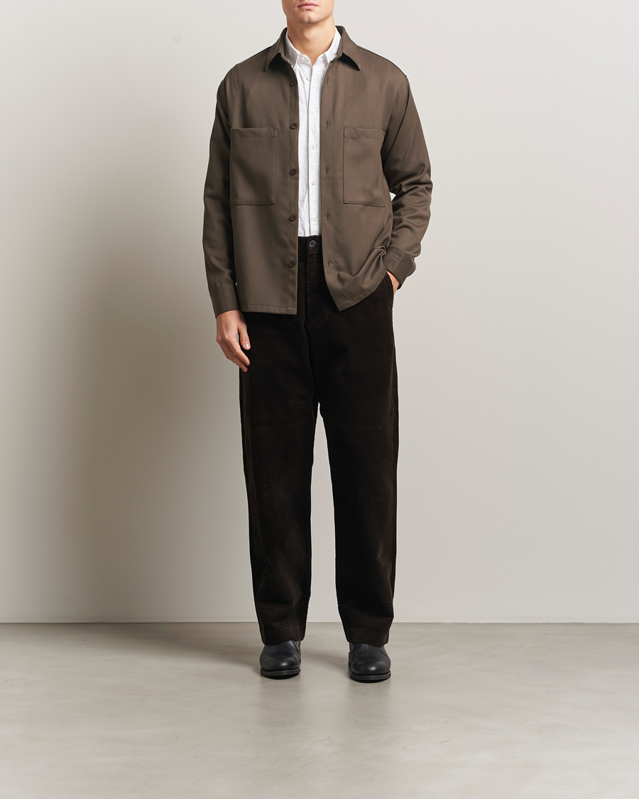 Herren | Hosen | NN07 | Paw Relaxed Fit Corduroy Trousers Demitasse Brown