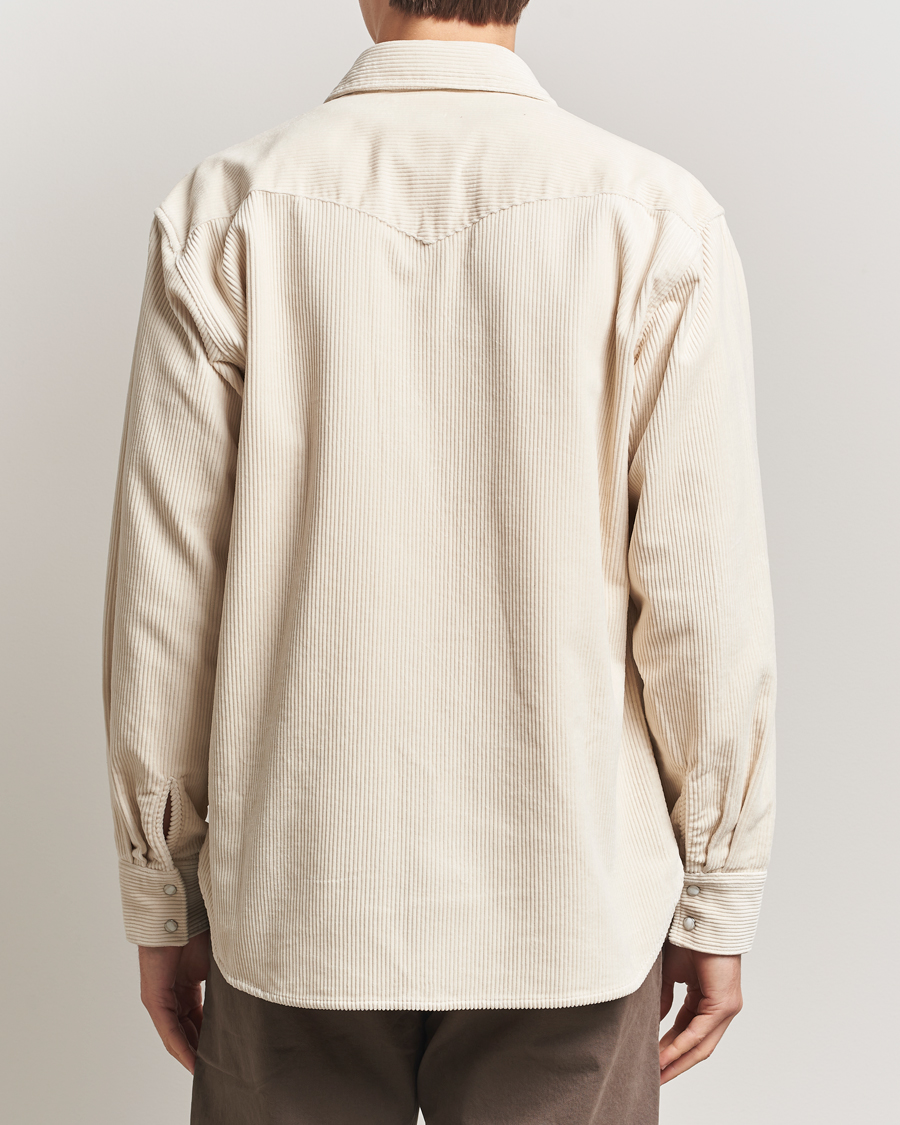 Herren | Hemden | NN07 | Ricky Corduroy Overshirt Ivory