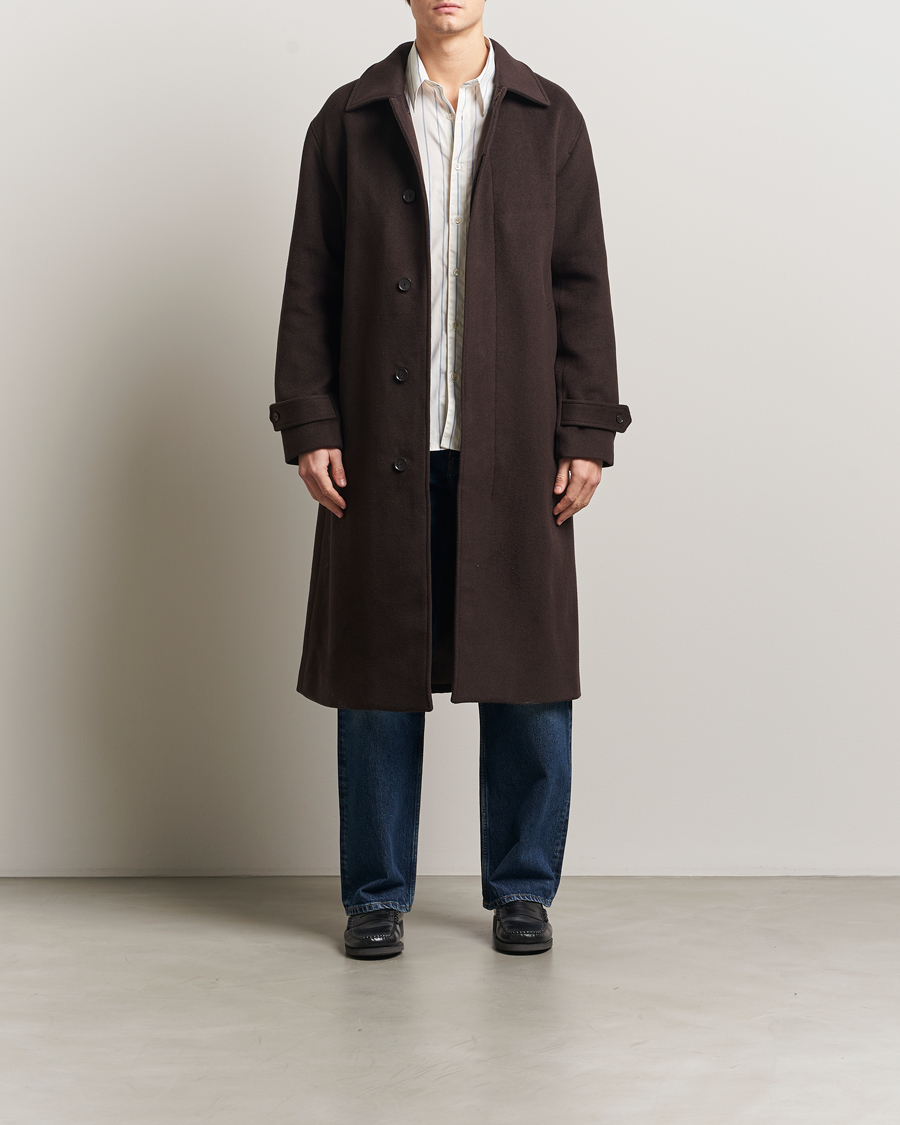 Herren | Jacken | NN07 | Gibson Wool Coat Demitasse Brown