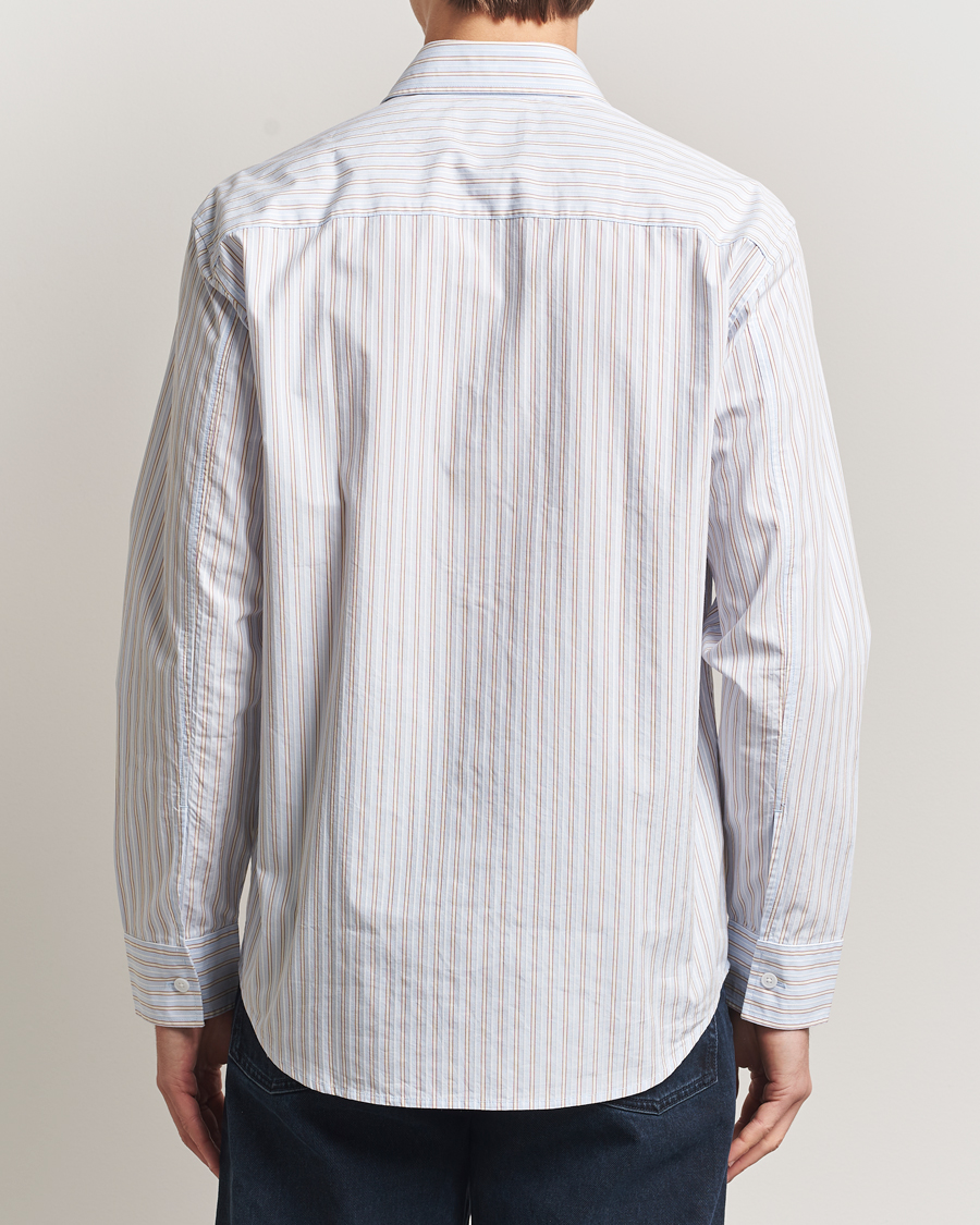Herren | Hemden | NN07 | Freddy Striped Poplin Shirt Multi