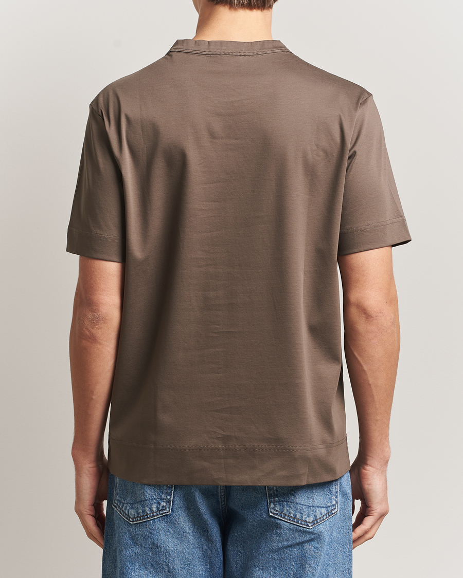 Herren | T-Shirts | NN07 | Pedro Embroidered T-Shirt Mable Husk