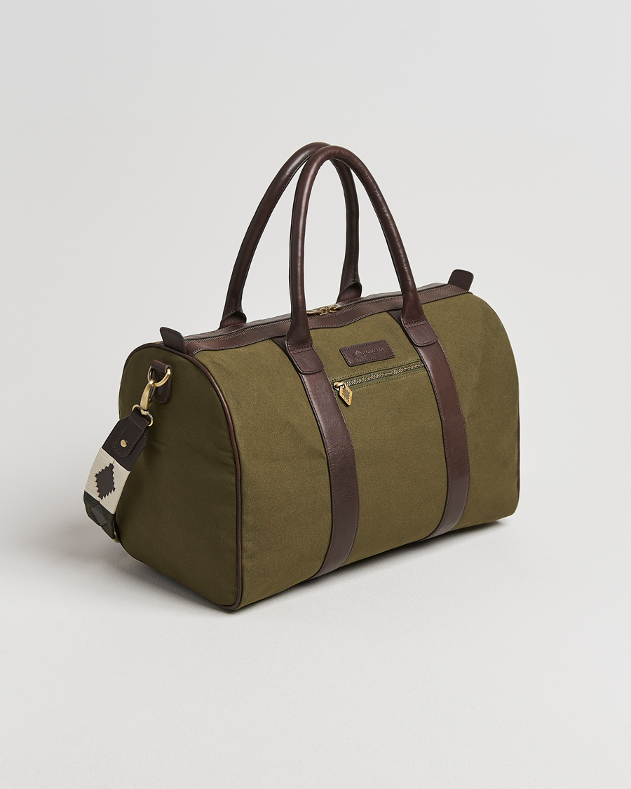 Herren | Taschen | Pampeano | Varon Small Canvas Weekend Bag Forest