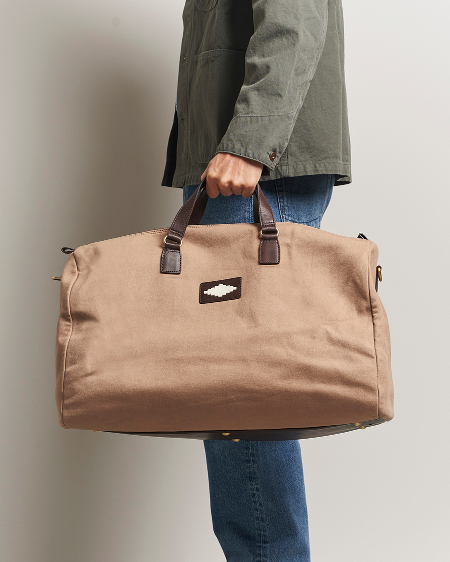 Herren | Taschen | Pampeano | Traje Canvas Holdall Sand