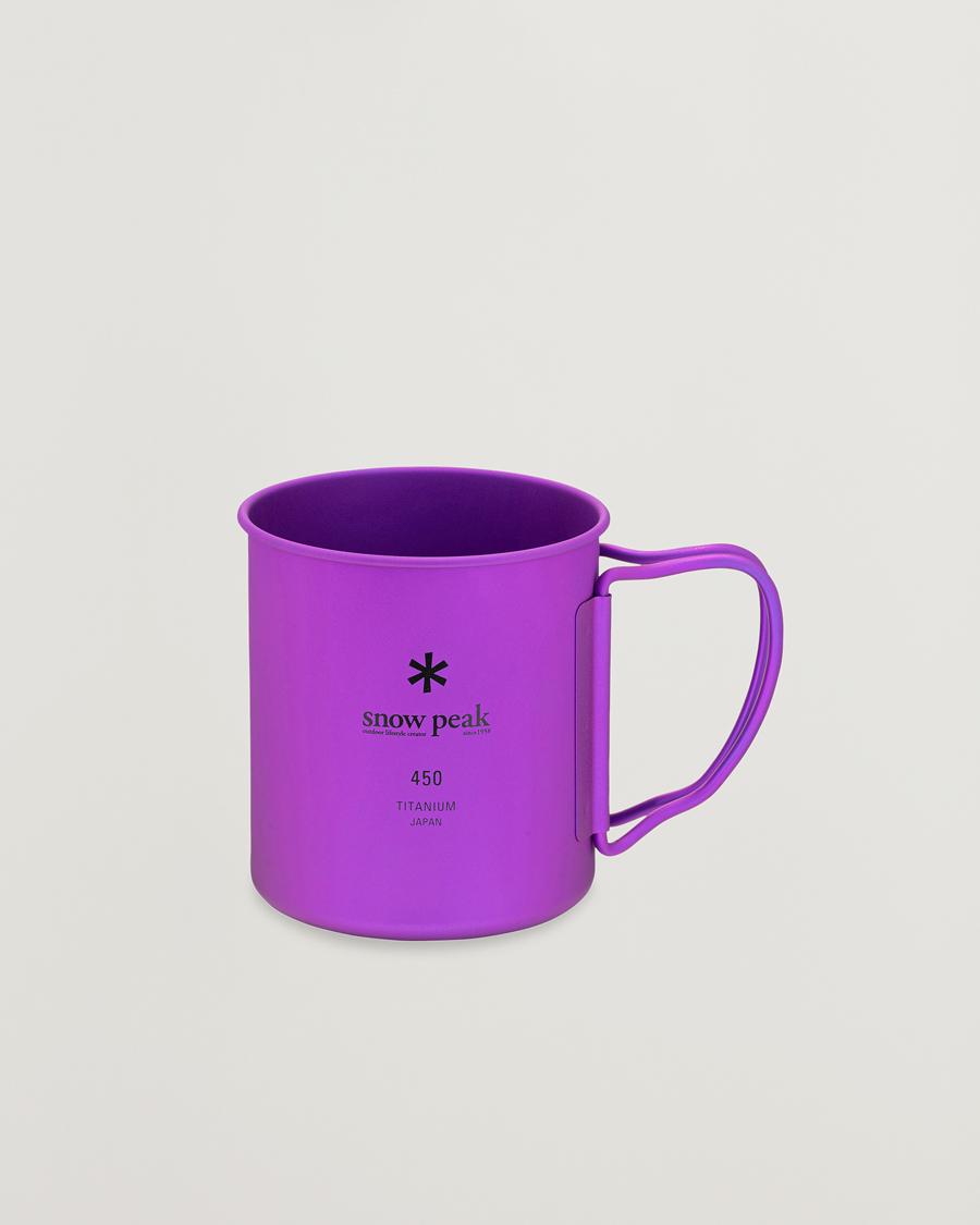 Herren | Outdoor living | Snow Peak | Single Wall Mug 450 Purple Titanium
