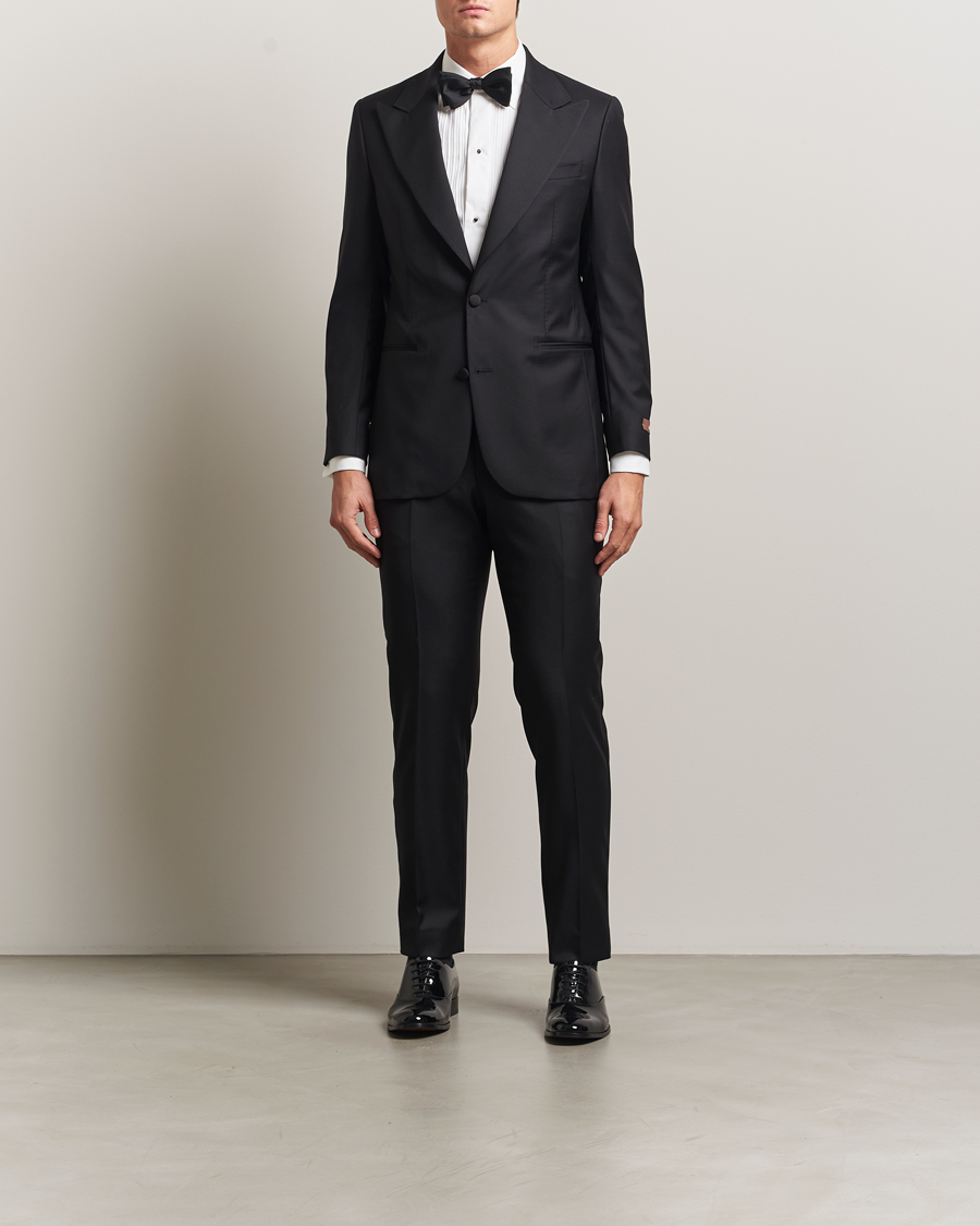 Herren | Sakkos | Morris | Loro Piana Tuxedo Jacket Black