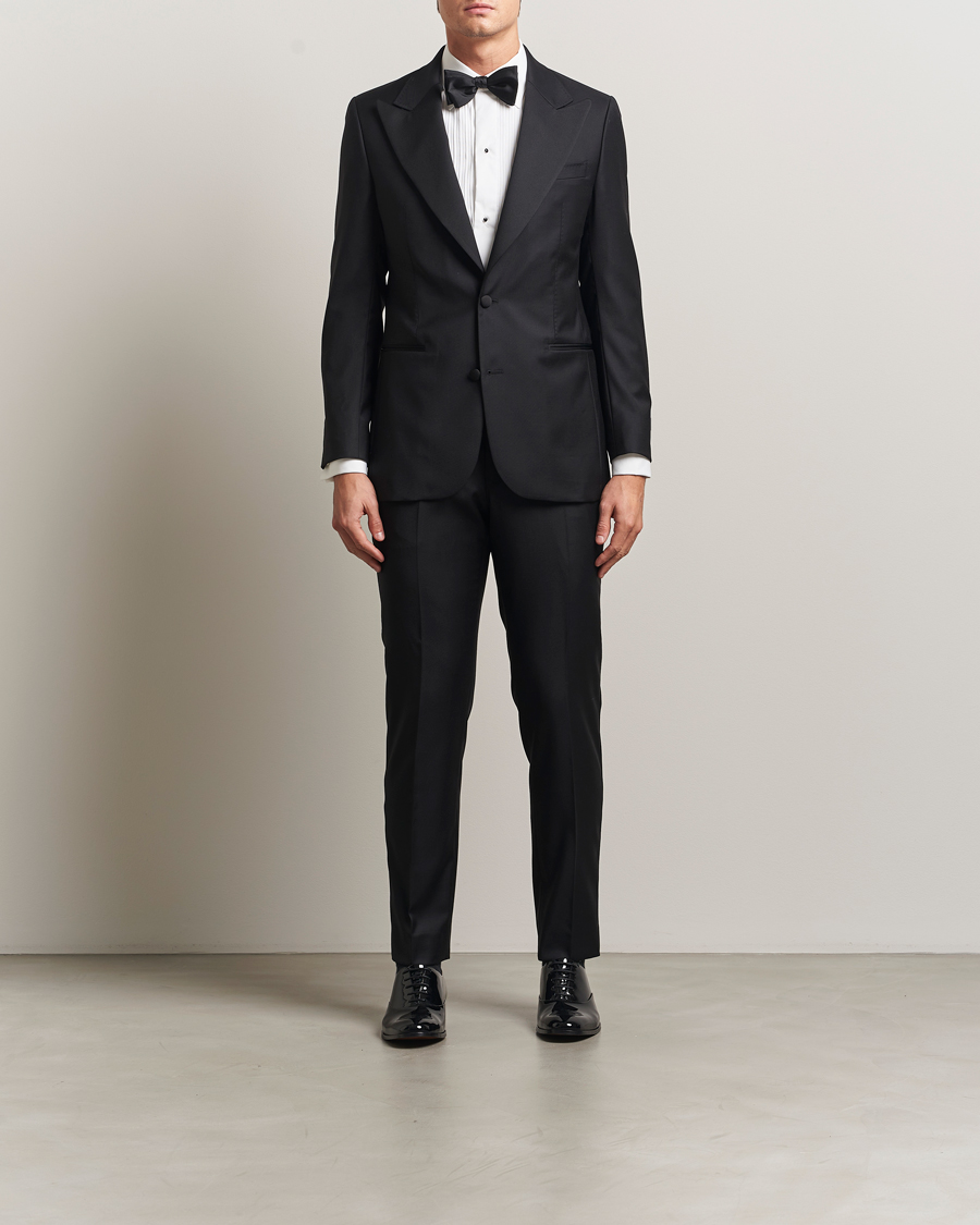 Herren | Hosen | Morris | Loro Piana Tuxedo Trousers Black