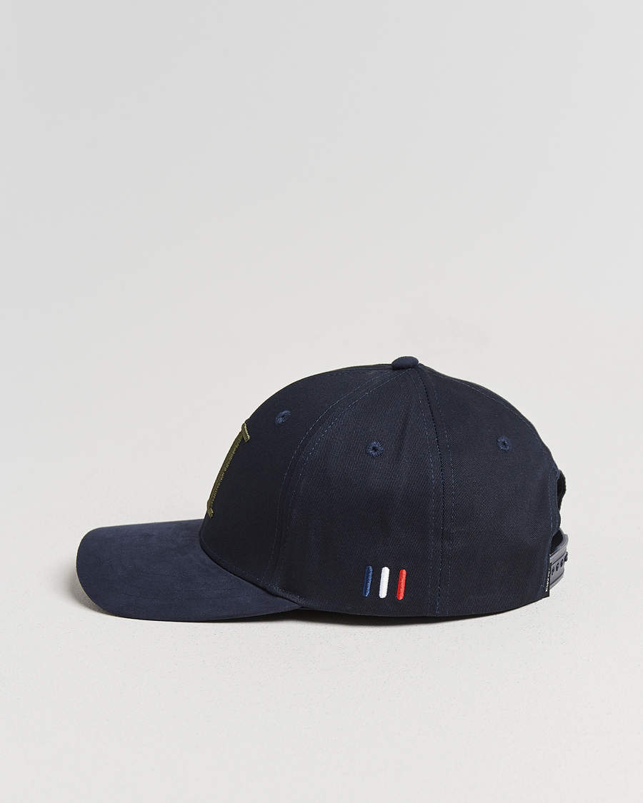 Herren | Hüte & Mützen | LES DEUX | Baseball Cap Suede II Dark Navy Blue