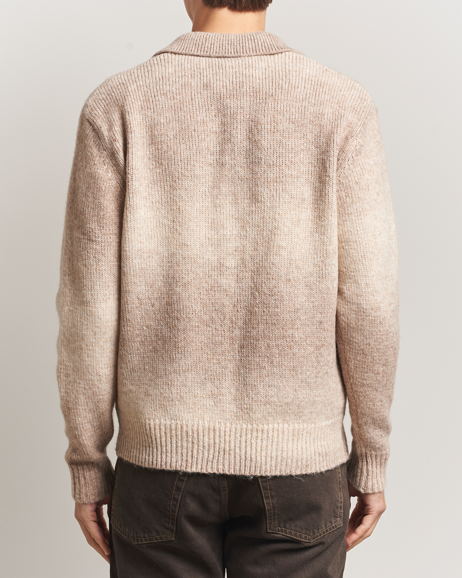 Herren | Pullover | LES DEUX | Gannon Gradient Zipper Cardigan Prairie Sand