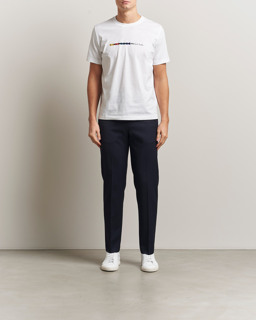 Herren | T-Shirts | PS Paul Smith | Chain Printed T-Shirt White