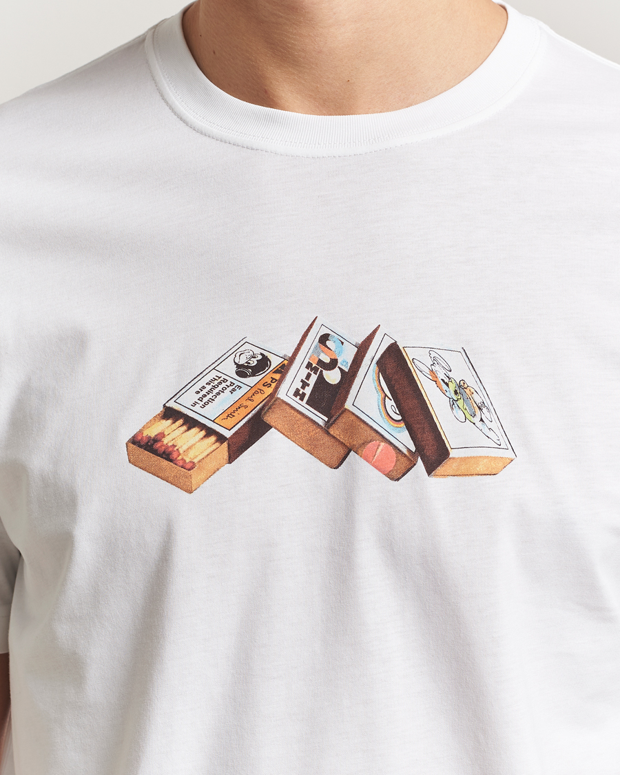 Herren | T-Shirts | PS Paul Smith | Matchboxes Printed T-Shirt White