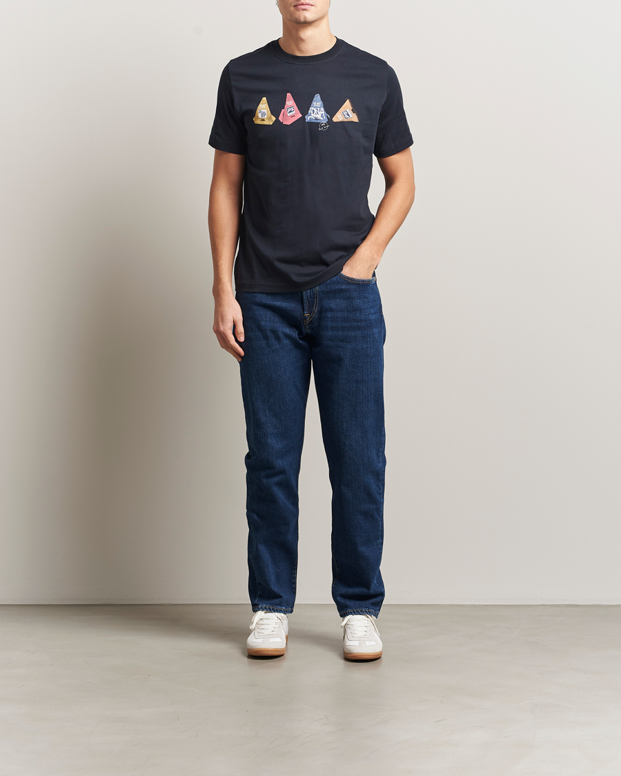 Herren | T-Shirts | PS Paul Smith | Cones Printed T-Shirt Navy