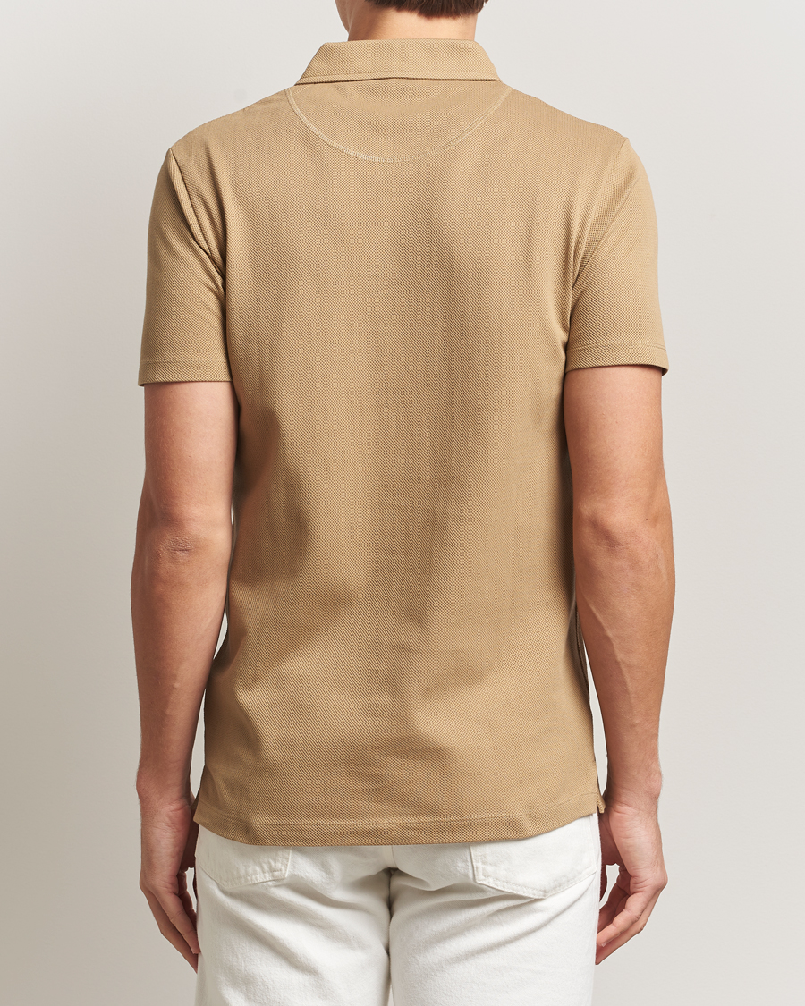 Herren | Poloshirts | Sunspel | Riviera Polo Shirt Tan