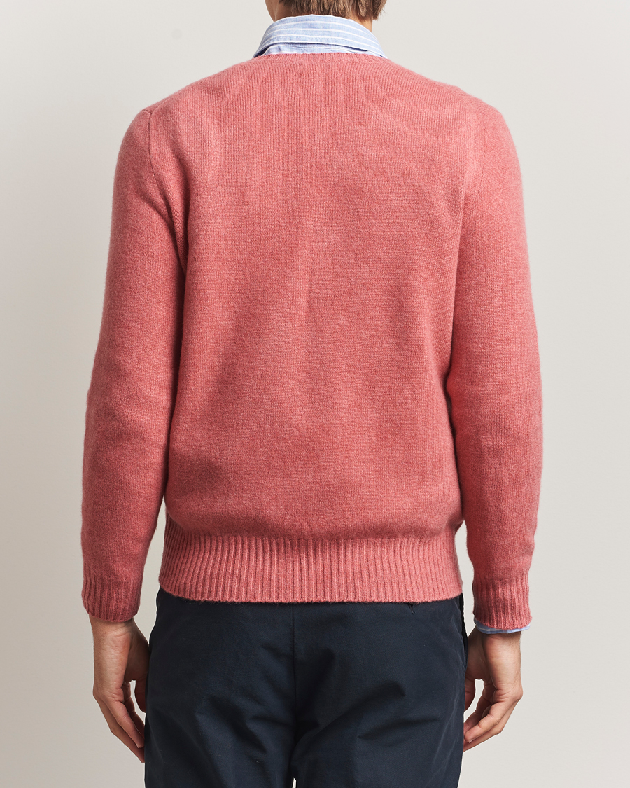 Herren | Pullover | Polo Ralph Lauren | Wool/Cashmere Crew Neck Strawberry Gelato