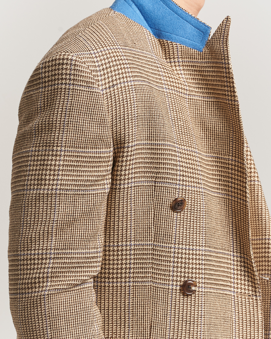 Herren | Sakkos | Polo Ralph Lauren | DB Wool Prince of Wales Blazer Sand/Brown