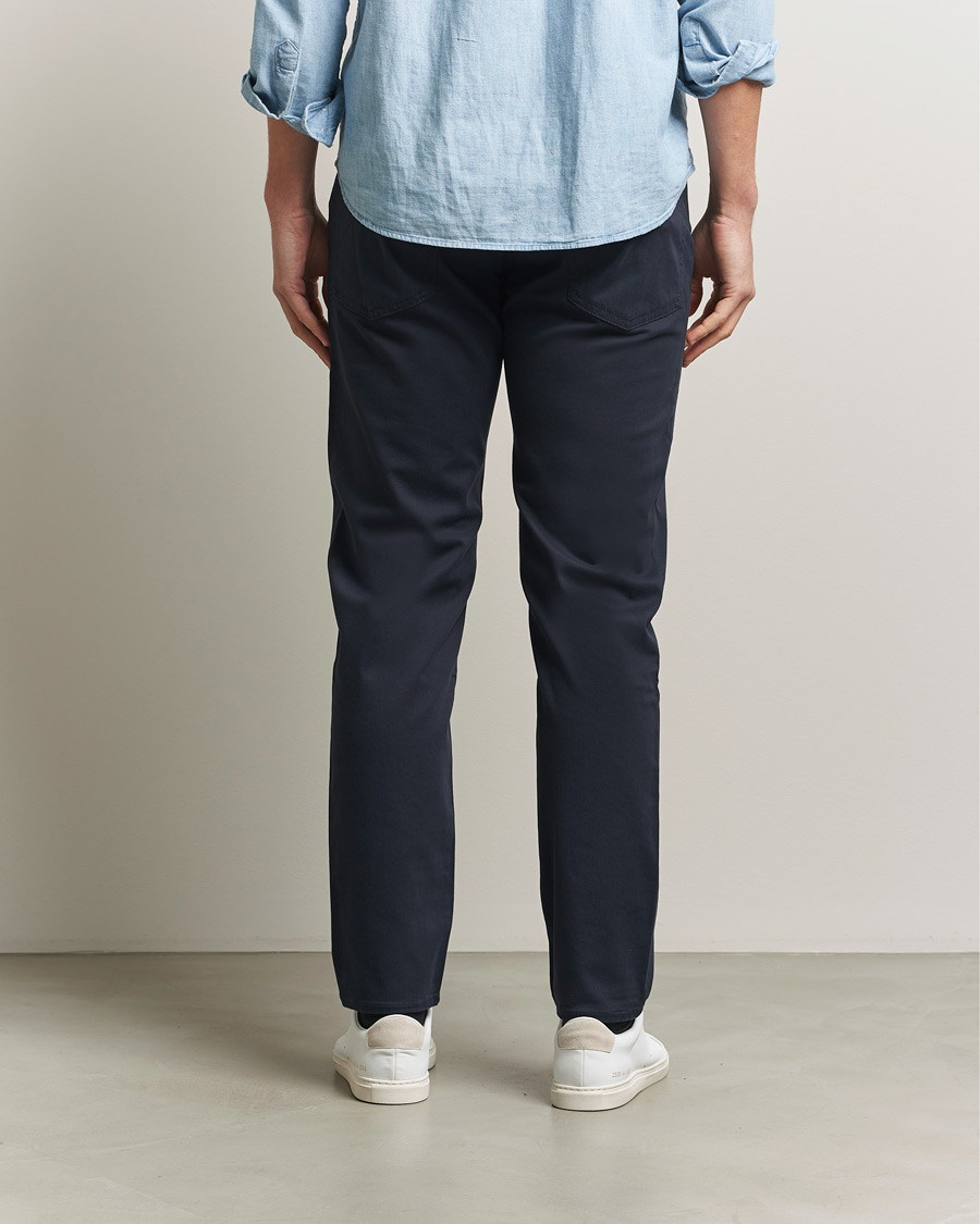 Herren | Hosen | BOSS BLACK | Re.Maine Cotton 5-Pocket Pants Dark Blue