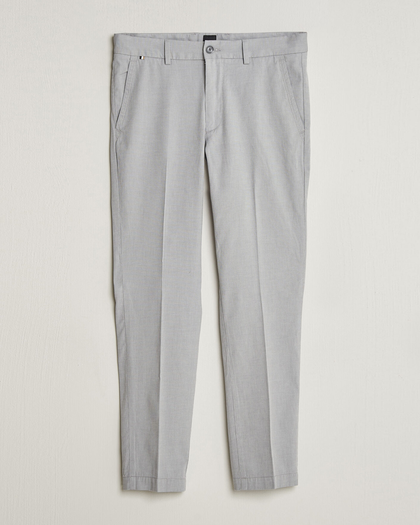 Herren | Hosen | BOSS BLACK | Kaiton Structured Chinos Silver