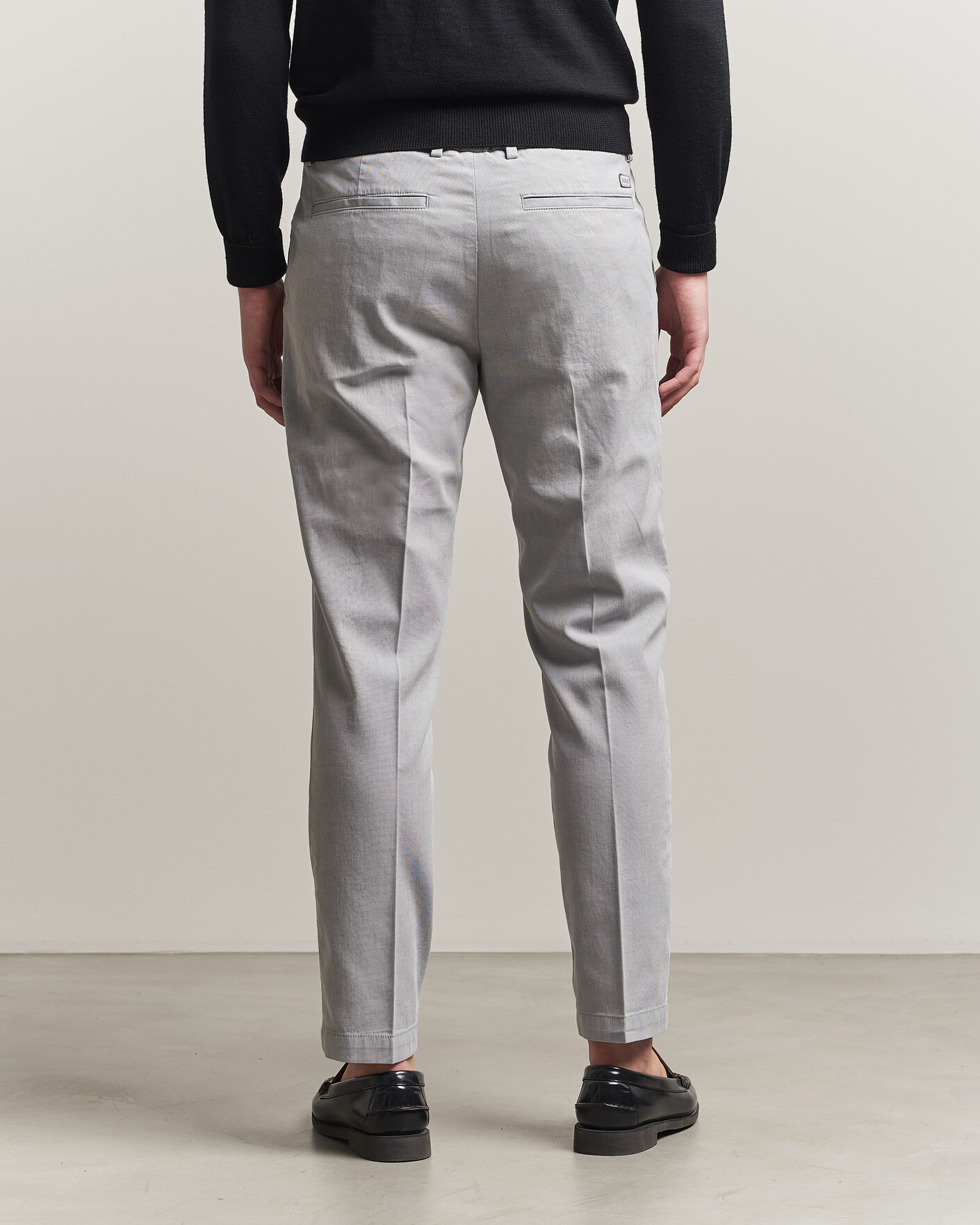 Herren | Hosen | BOSS BLACK | Kaiton Structured Chinos Silver