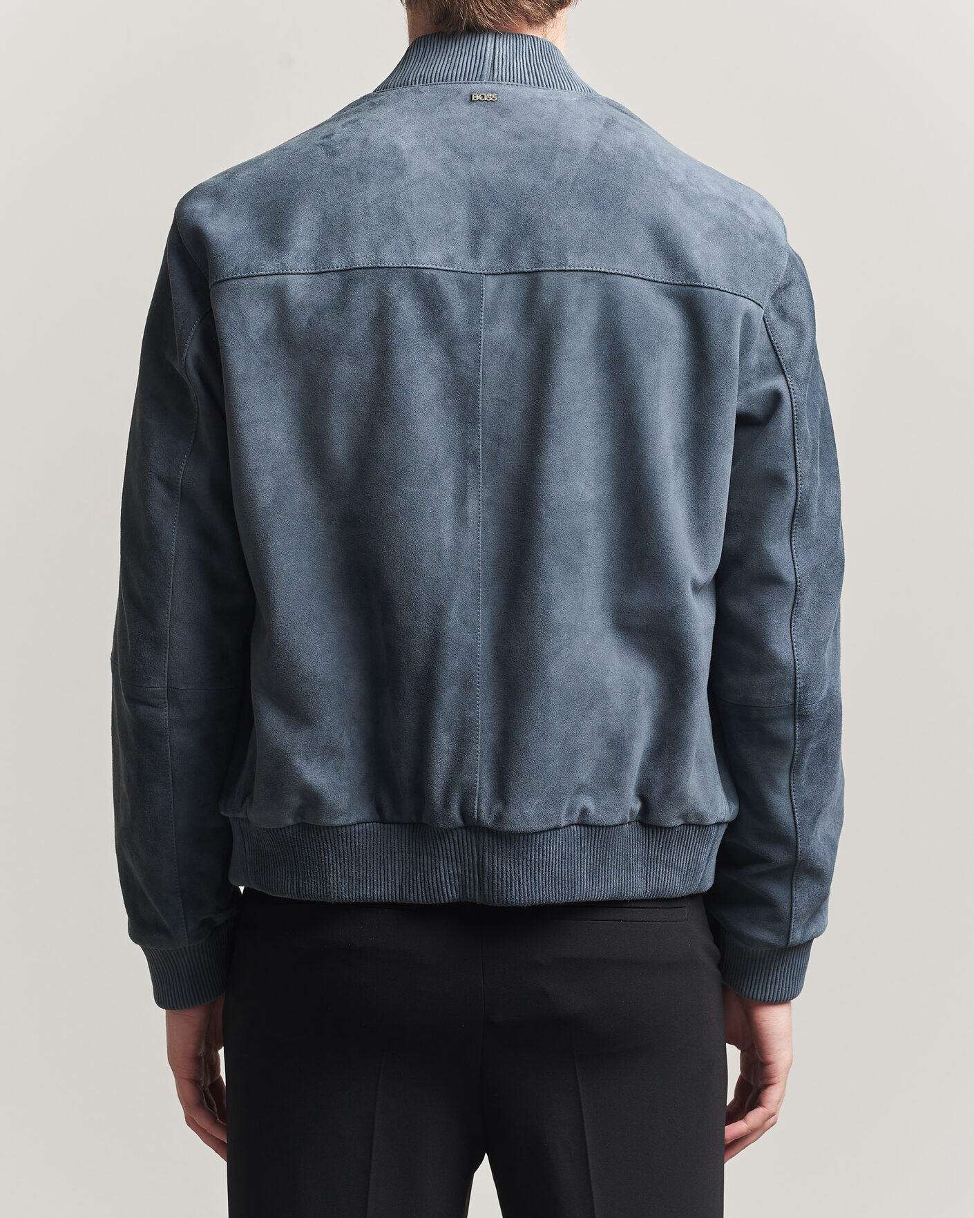 Herren | Jacken | BOSS BLACK | Muller Suede Jacket Open Blue