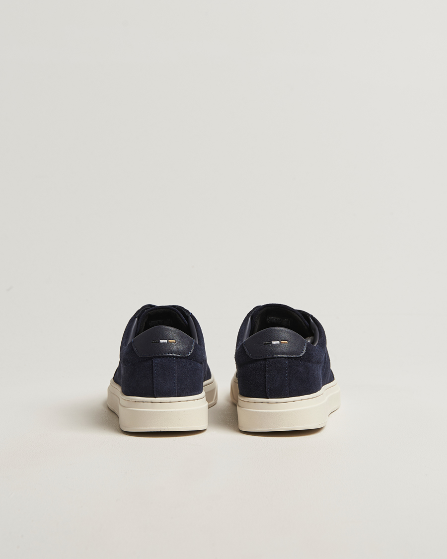Herren | Sneaker | BOSS BLACK | Kieran Suede Sneaker Dark Blue