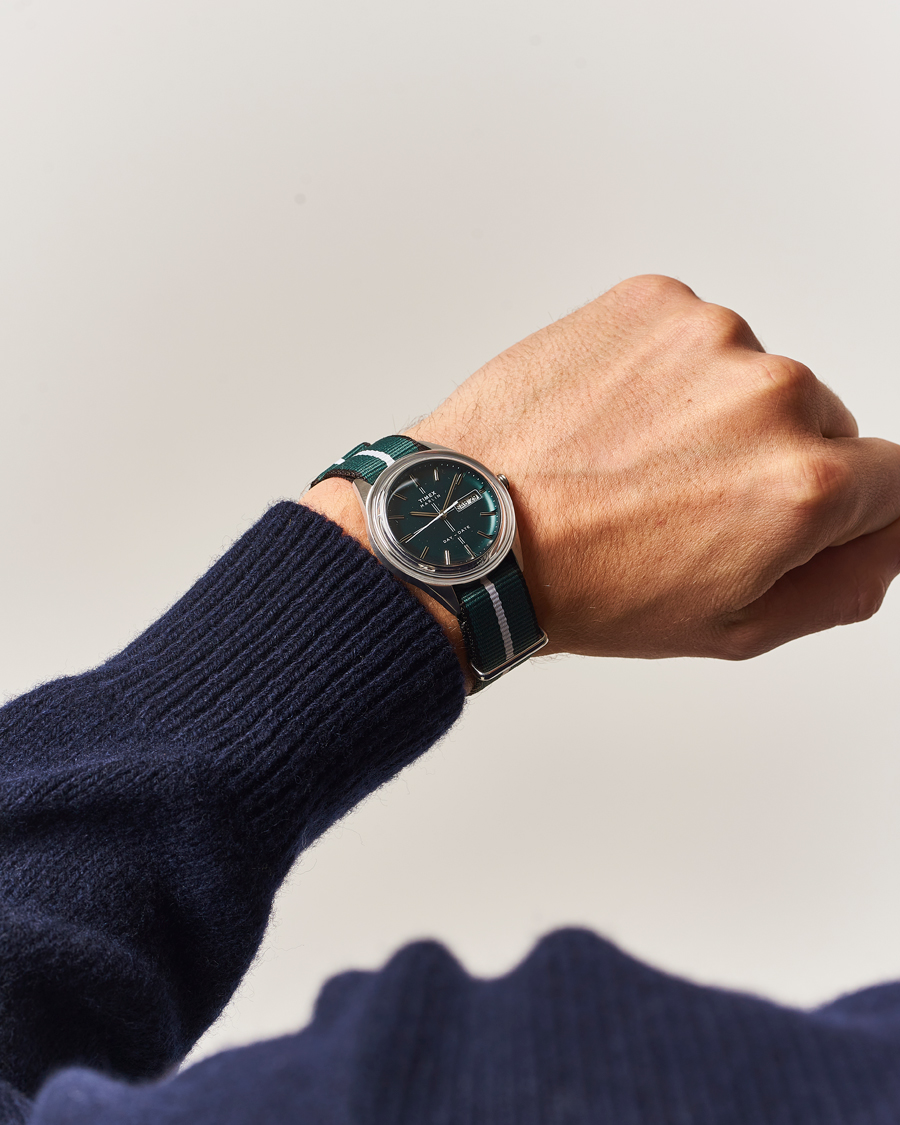 Herren | Timex Marlin Jet 3-Hand Quartz 39mm Green Dial | Timex | Marlin Jet 3-Hand Quartz 39mm Green Dial