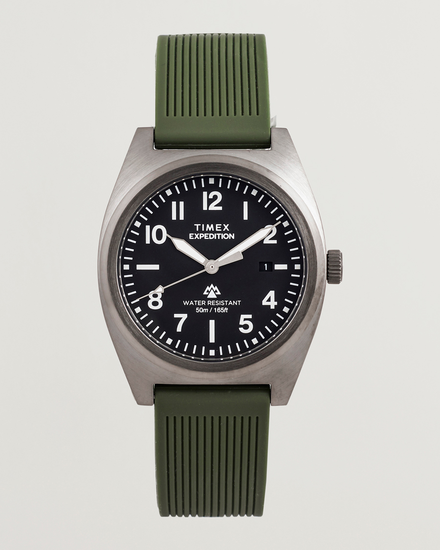 Herren | Timex Expedition Capstone Silicone Strap 39mm Black Dial | Timex | Expedition Capstone Silicone Strap 39mm Black Dial