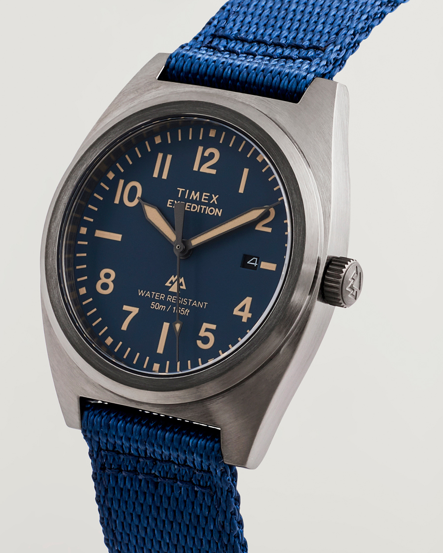 Herren | Timex Expedition Capstone rPET Strap 39mm Blue Dial | Timex | Expedition Capstone rPET Strap 39mm Blue Dial