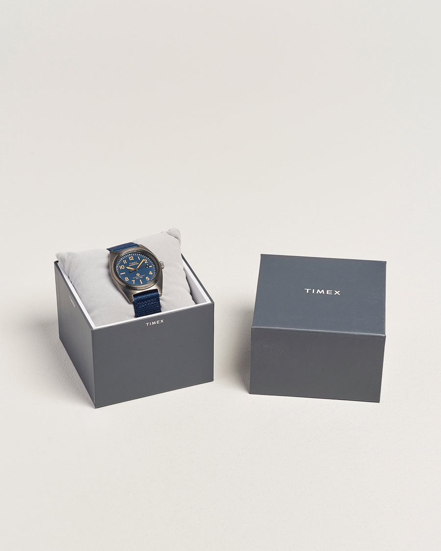 Herren | Timex Expedition Capstone rPET Strap 39mm Blue Dial | Timex | Expedition Capstone rPET Strap 39mm Blue Dial